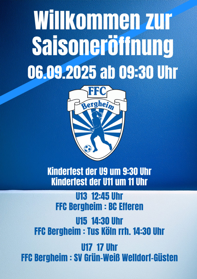 Saisoneröffnung 2025