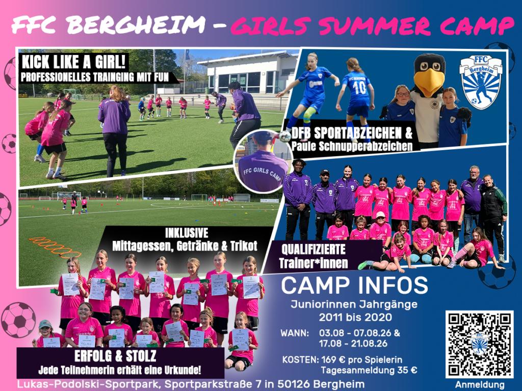 FFC Girls Summer Camp 2026