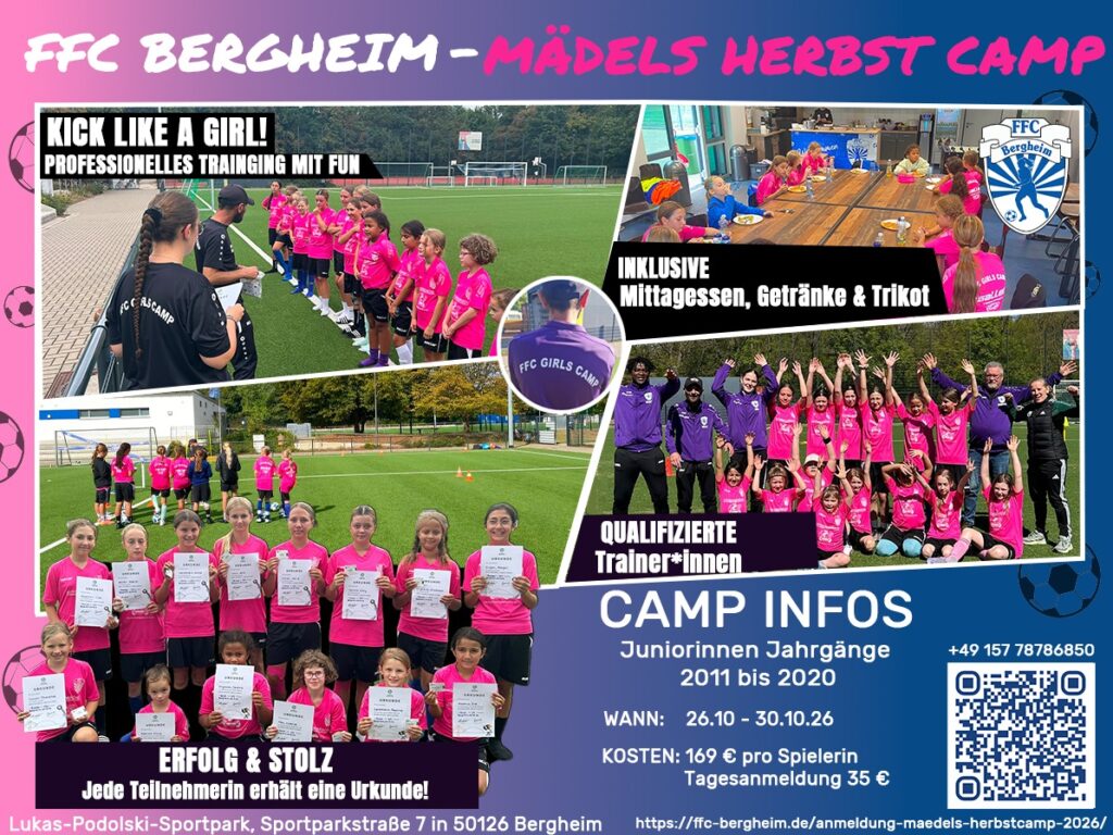 FFC Bergheim – Mädels Herbst Camp 2026